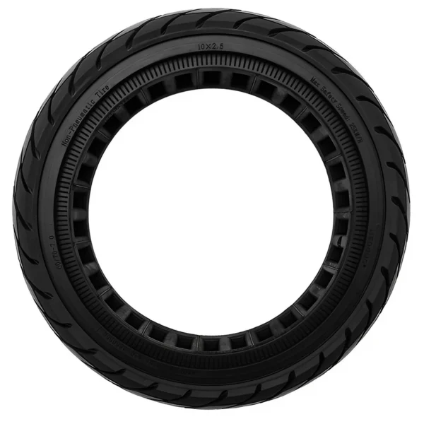 Avizar Vollgummireifen 10 x 2,50 für E-Scooter – Schwarz, passend für Xiaomi Mi 4 Pro - Image 4
