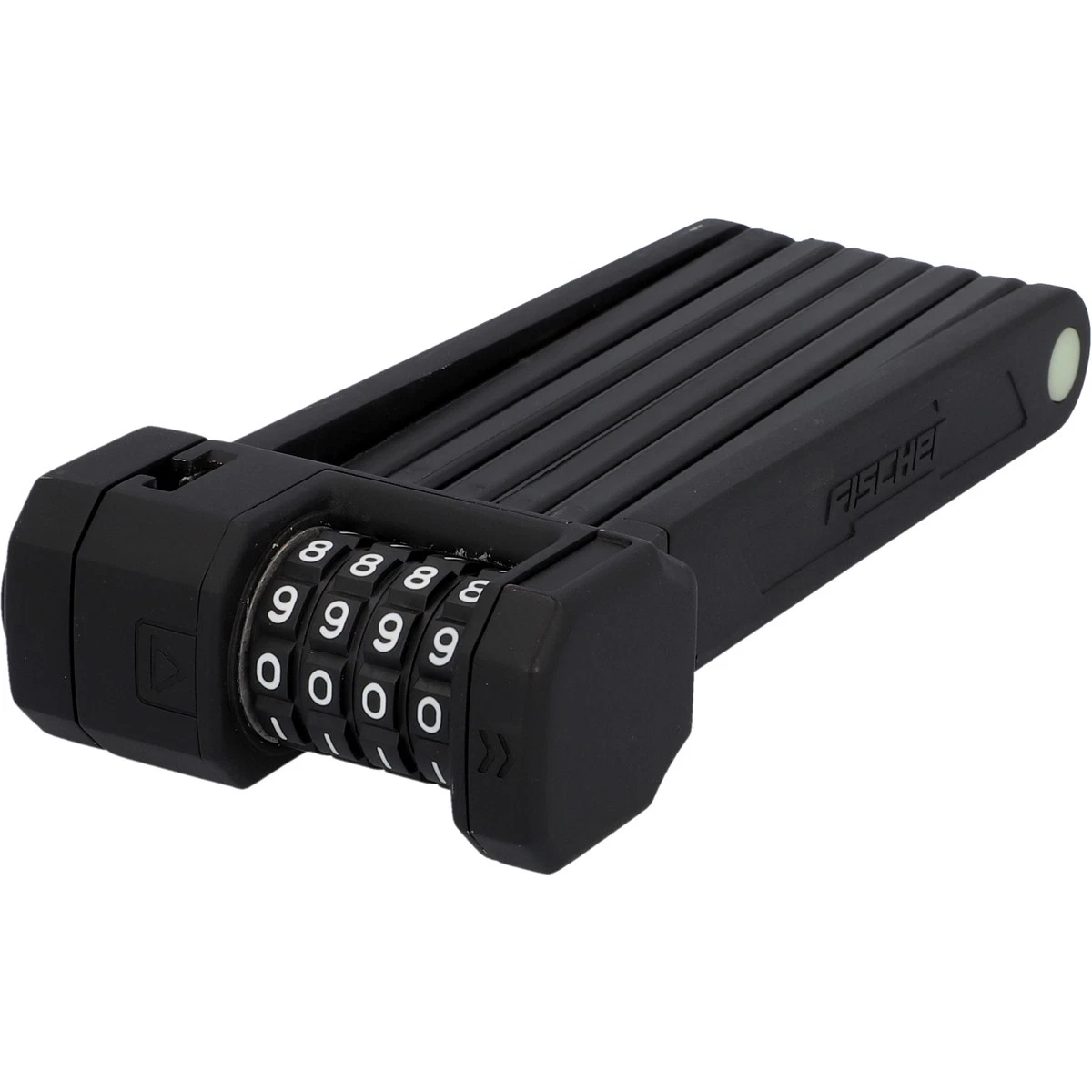 Fahrradschloss Zahlenschloss 110cm FISCHER PROTEC FN110 Faltschloss Code Fahrrad