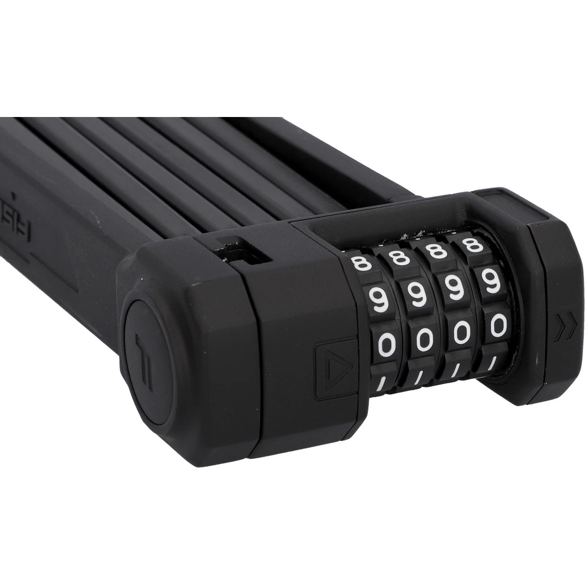 Fahrradschloss Zahlenschloss 110cm FISCHER PROTEC FN110 Faltschloss Code Fahrrad – Bild 5