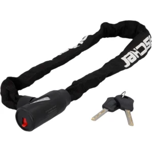Kettenschloss FISCHER Länge 90 cm, Ø 5 mm Fahrradschloss E-Bike Fahrrad schwarz
